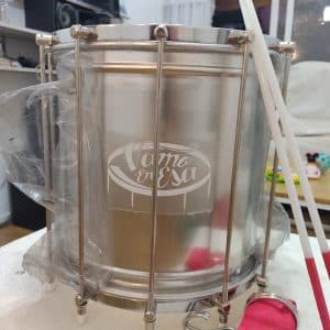 Repique 12x12 Cromado