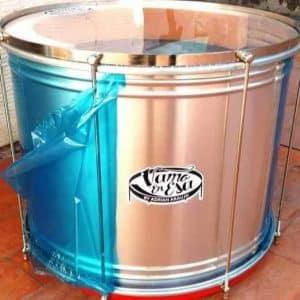 Surdo de 18 Pulgadas Cromado