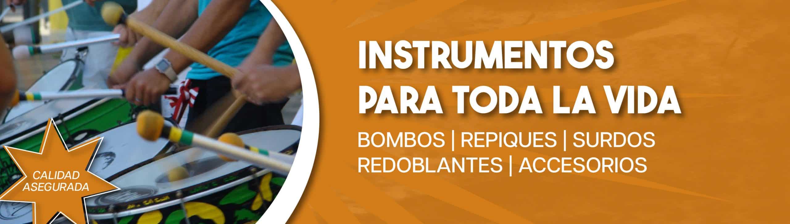 instrumentos de percusión